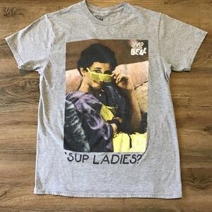 Saved By The Bell T-Shirt Size M Graphic Screech Soft Knit Heather Gray …